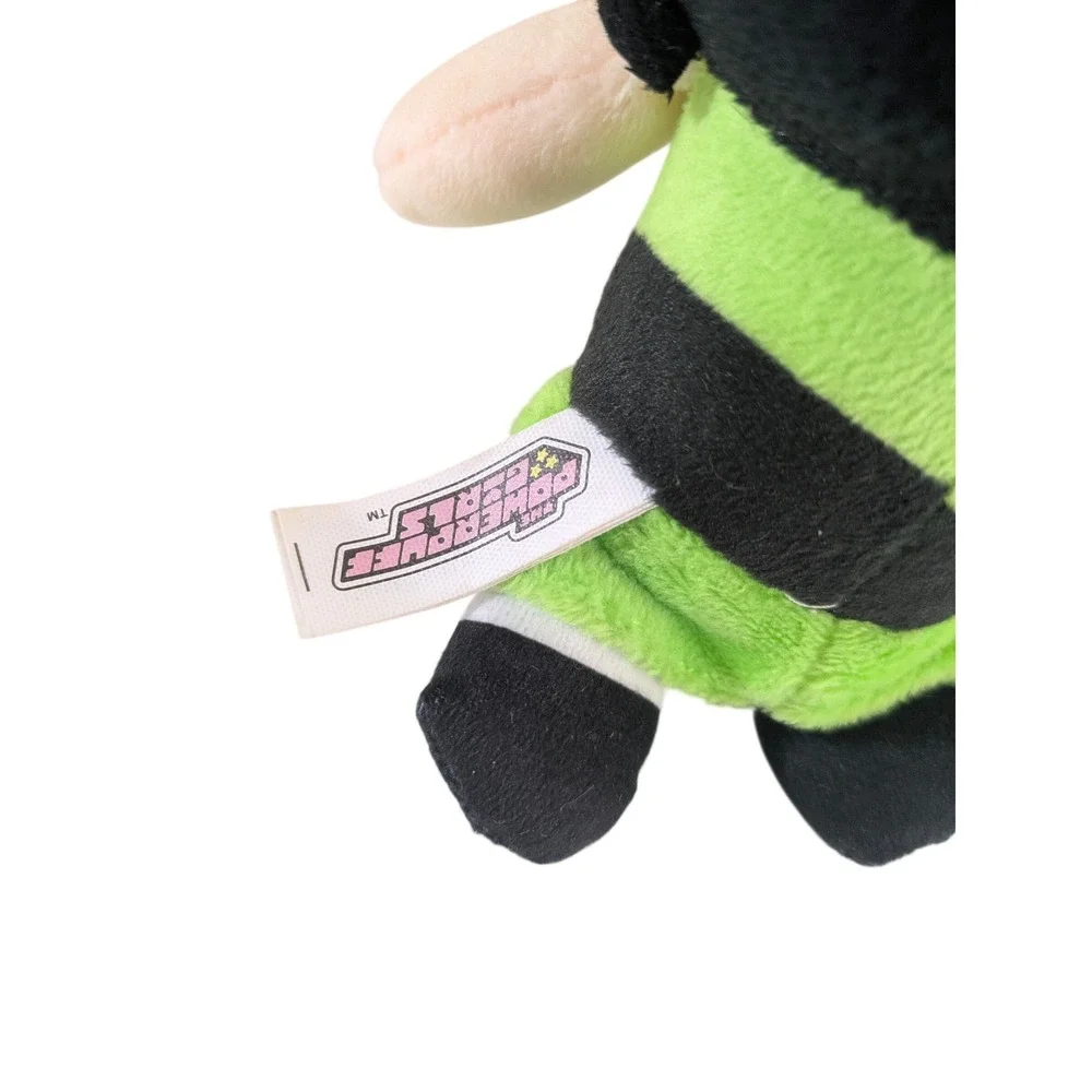Powerpuff Girls Buttercup Plush Toy Cartoon Network Green Black 8 Inch Kids‎ - Picture 3 of 6